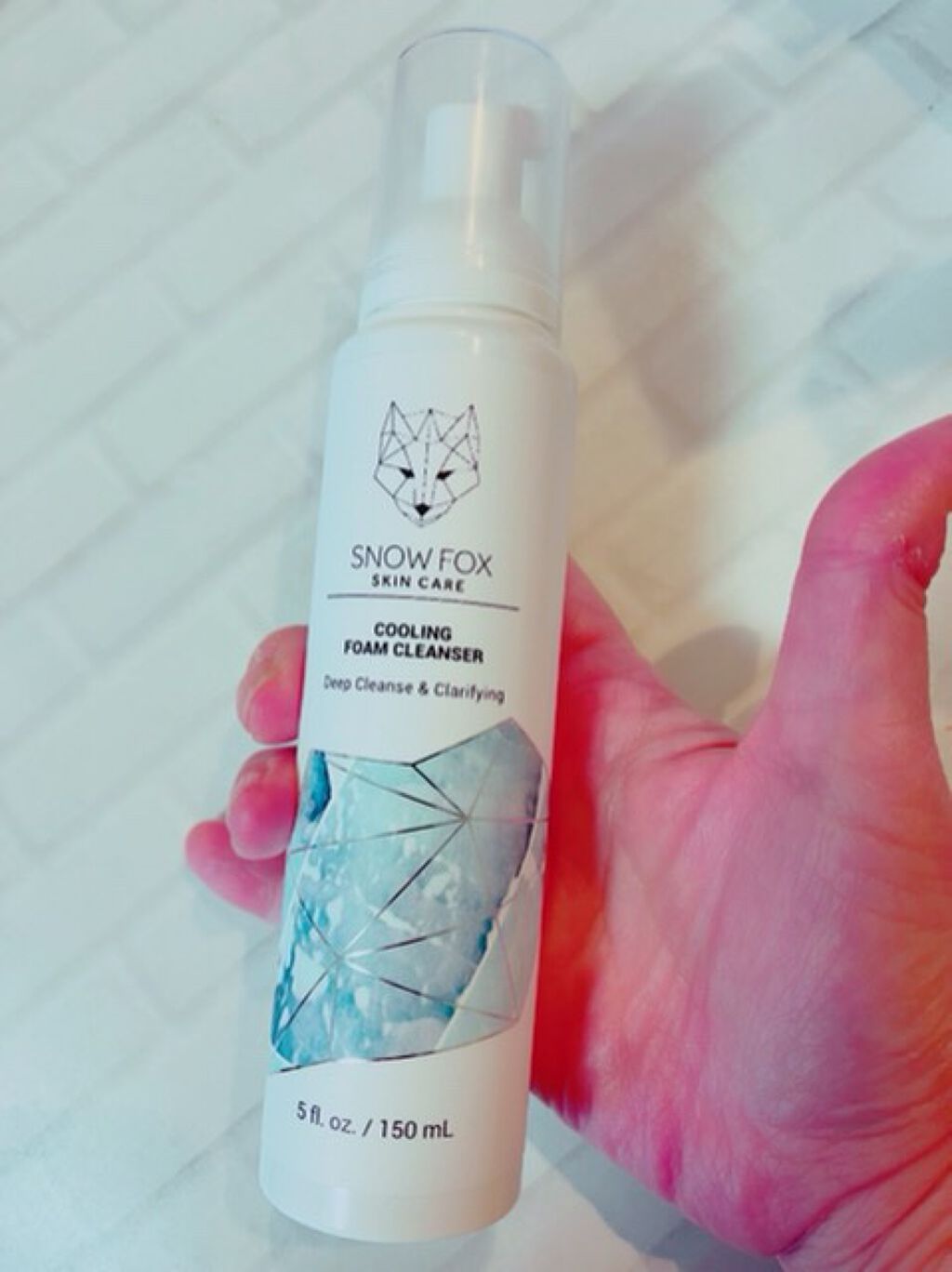 クーリング フォーム クレンザー/SNOW FOX SKINCARE/洗顔フォームを使ったクチコミ（2枚目）