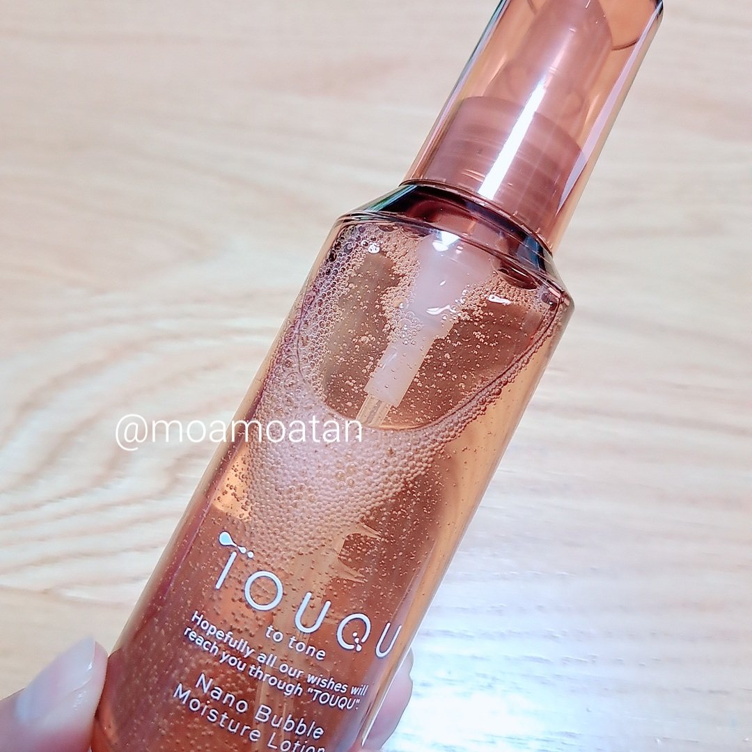 TOUQU to tone ナノバブル モイスチュアローション/TOUQU to tone/化粧水を使ったクチコミ（2枚目）