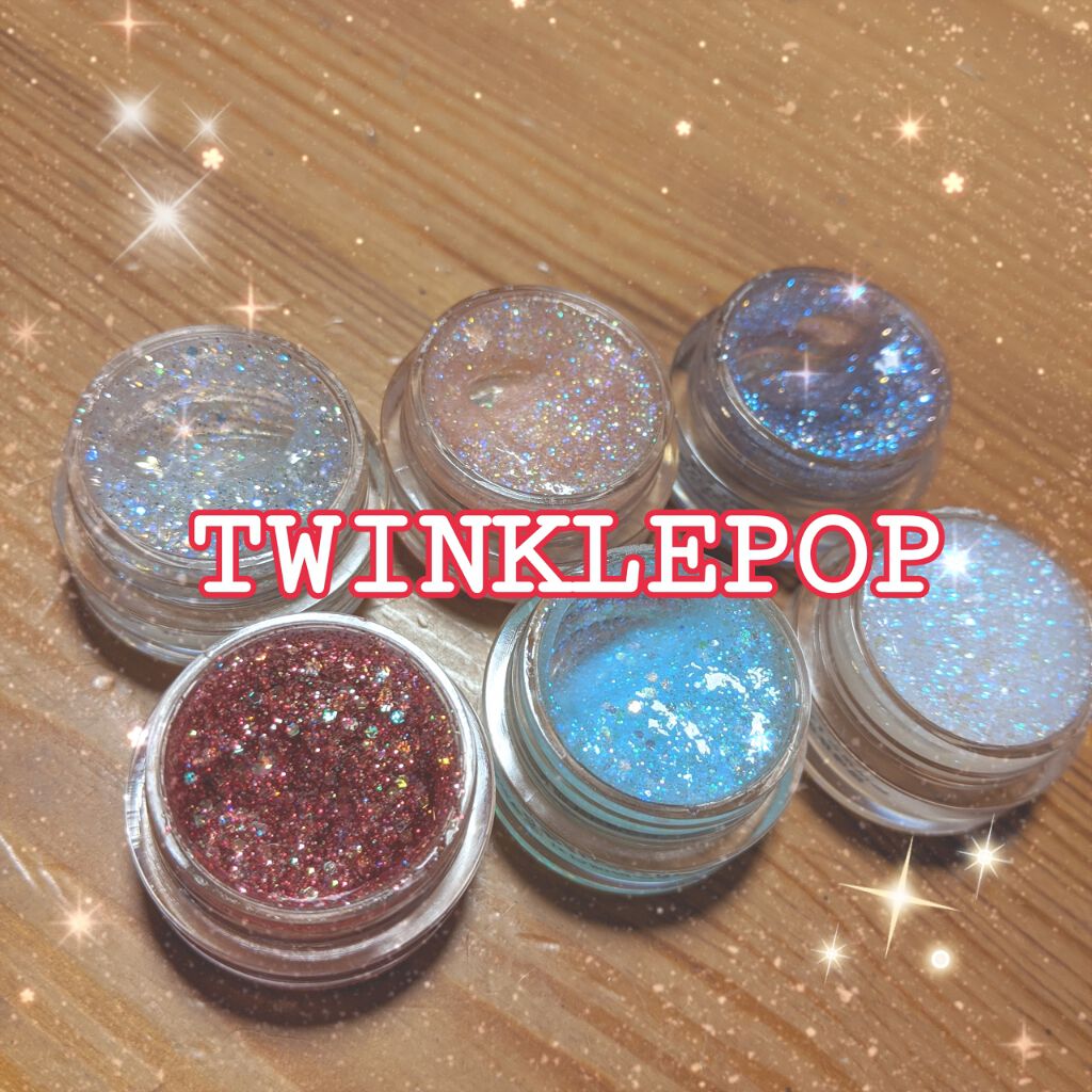 twinkle pop  jelly Glitter/CLIO/ジェル・クリームアイシャドウを使ったクチコミ（1枚目）