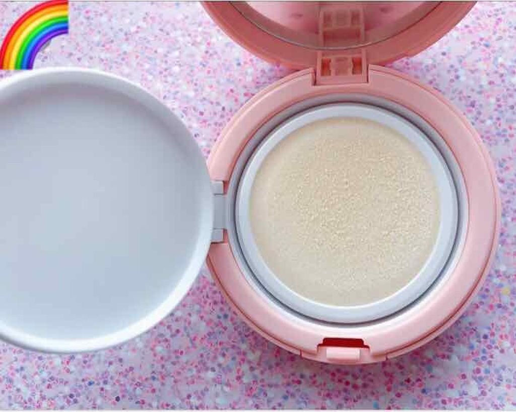 クッションUVパクト/WHOMEE/化粧下地を使ったクチコミ（2枚目）