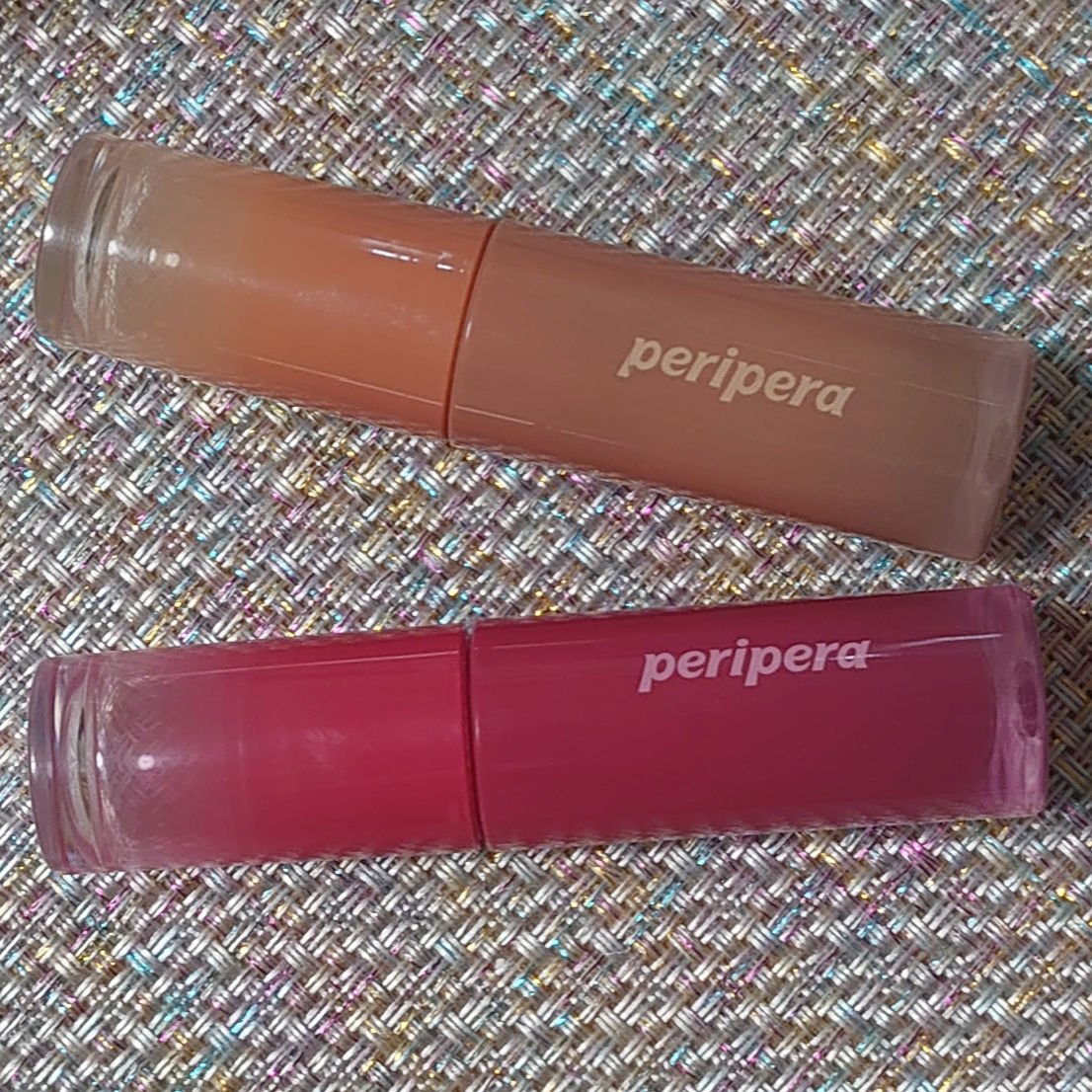 ペリペラ インク ムード グロイ ティント 09 NUDE TO HEART/PERIPERA/リップティントを使ったクチコミ（2枚目）