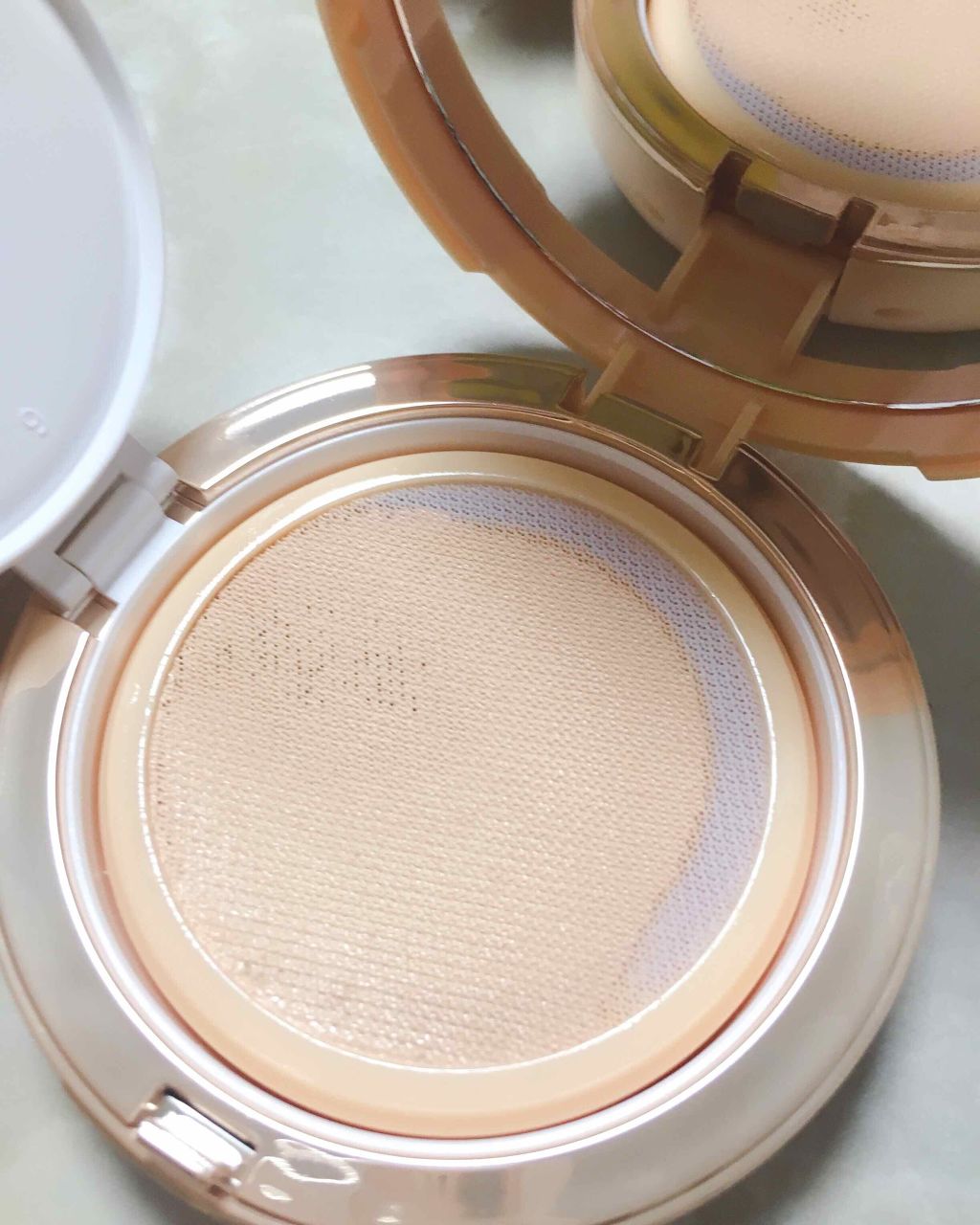 ザ オリジナル テンションパクト パーフェクトカバー/MISSHA/クリーム・エマルジョンファンデーションを使ったクチコミ(2枚目)