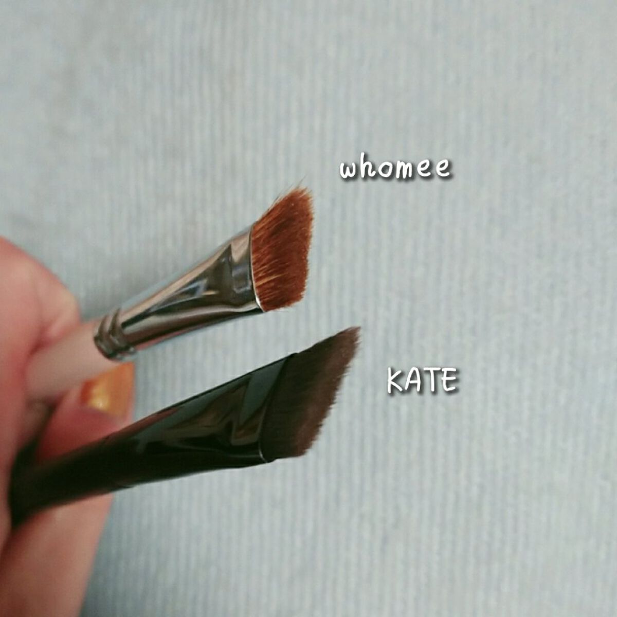 フーミー アイブロウブラシ 熊野筆/WHOMEE/メイクブラシを使ったクチコミ(6枚目)