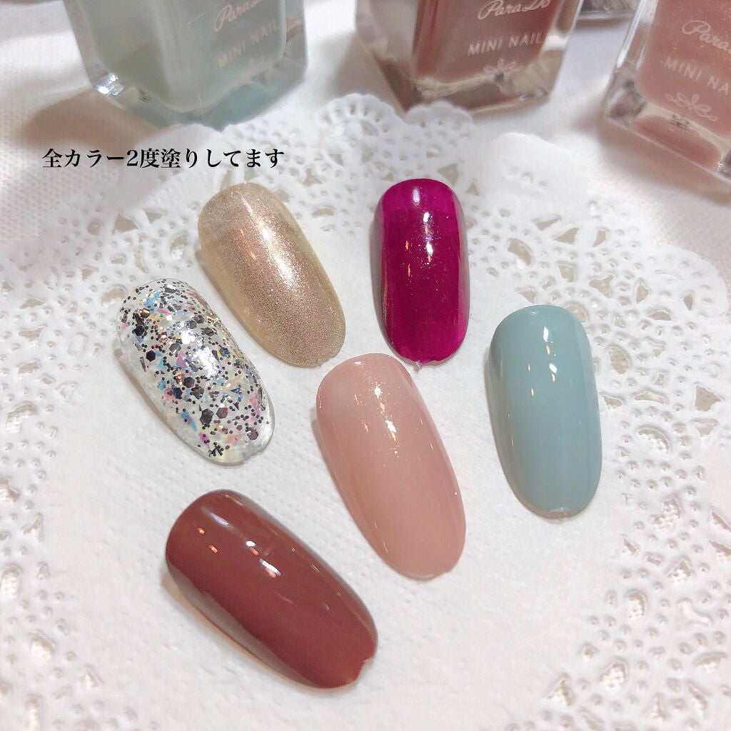 ミニネイル/パラドゥ/マニキュアを使ったクチコミ(6枚目)