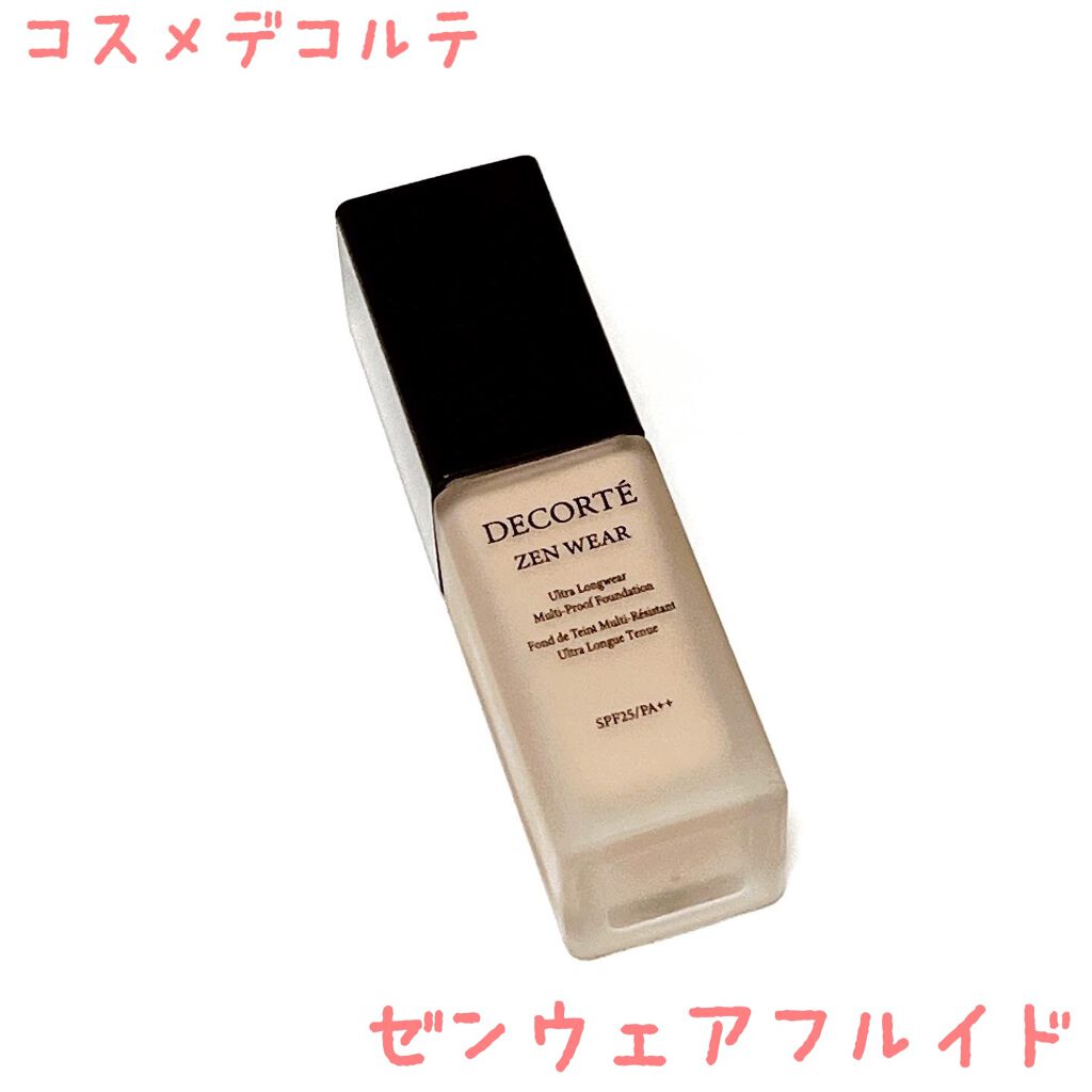 ゼン ウェア フルイド N12/DECORTÉ/リキッドファンデーションを使ったクチコミ（1枚目）