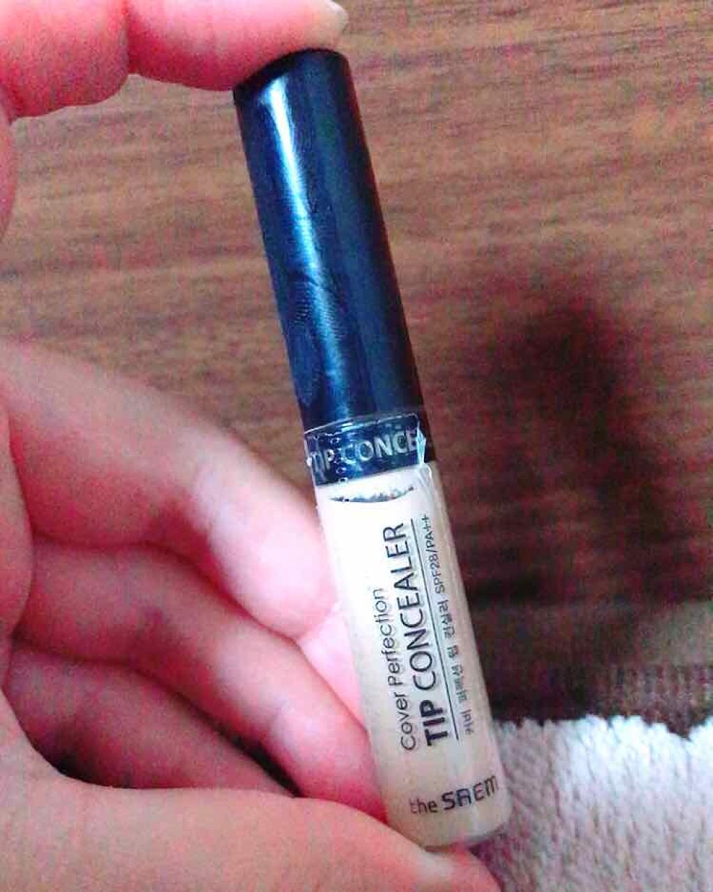 カバーパーフェクション チップコンシーラー/the SAEM/リキッドコンシーラーを使ったクチコミ(1枚目)