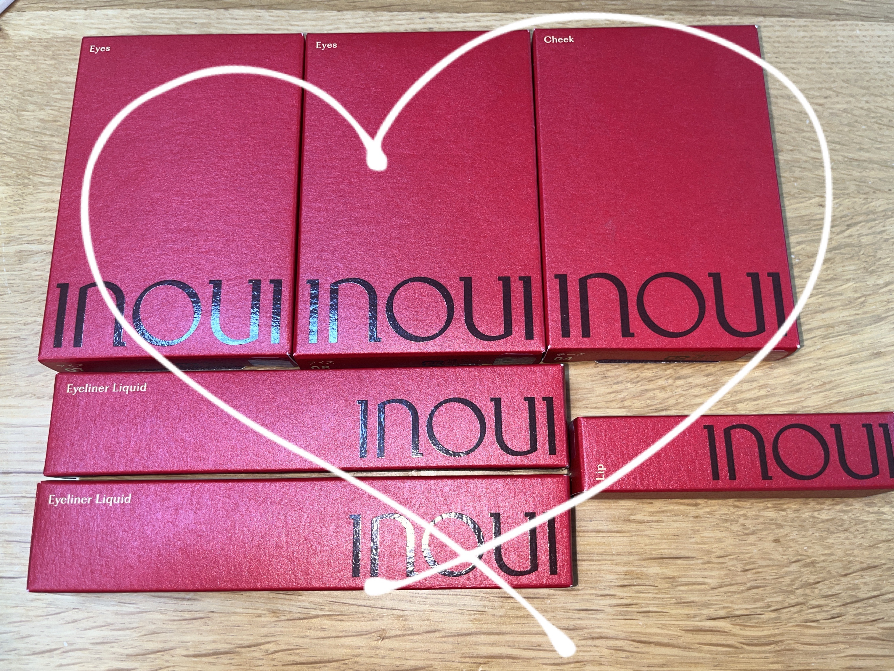 インウイ アイズ 08 ヌーディーベージュ（数量限定）/INOUI/アイシャドウパレットを使ったクチコミ（1枚目）