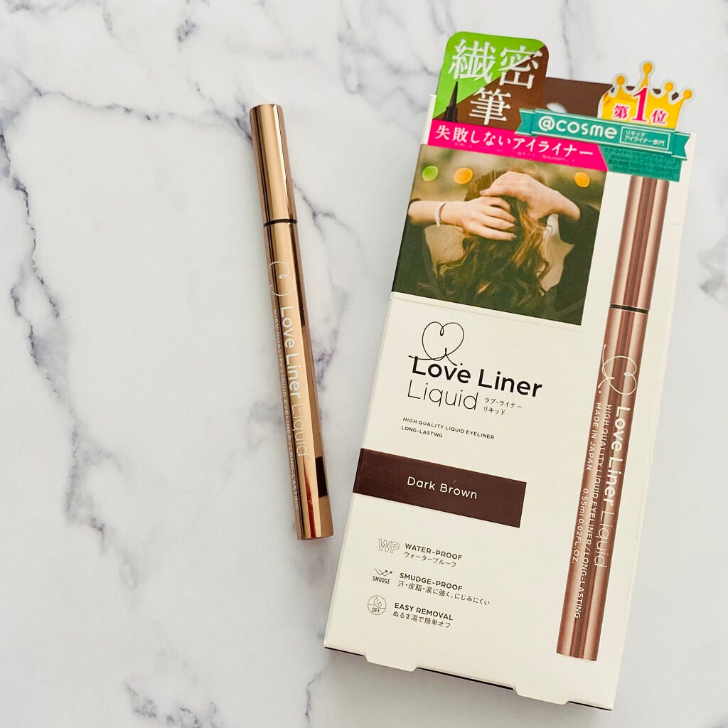 リキッドアイライナーR4/ラブ・ライナー/リキッドアイライナーを使ったクチコミ(5枚目)