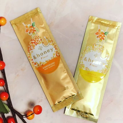 &honey アンドハニー フルール シャンプー1.0 /アンドハニー フルール トリートメント2.0のクチコミ「アンドハニーフルール
シャンプー
ヘアトリートメント✨
シャンプーはキンモクセイハニーの香り.....」(1枚目)