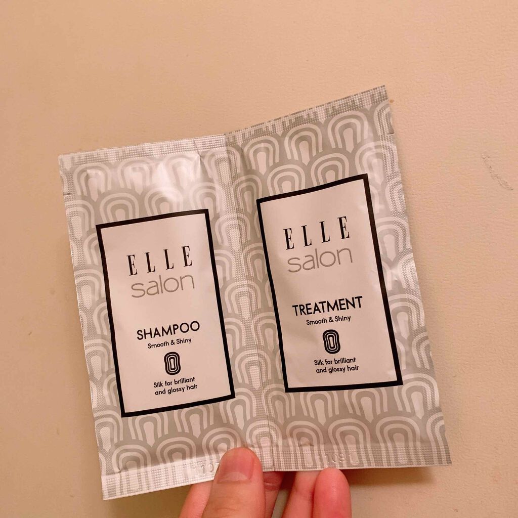 ELLEsalon シャンプー&トリートメント/エルサロン/サロンシャンプーを使ったクチコミ(1枚目)