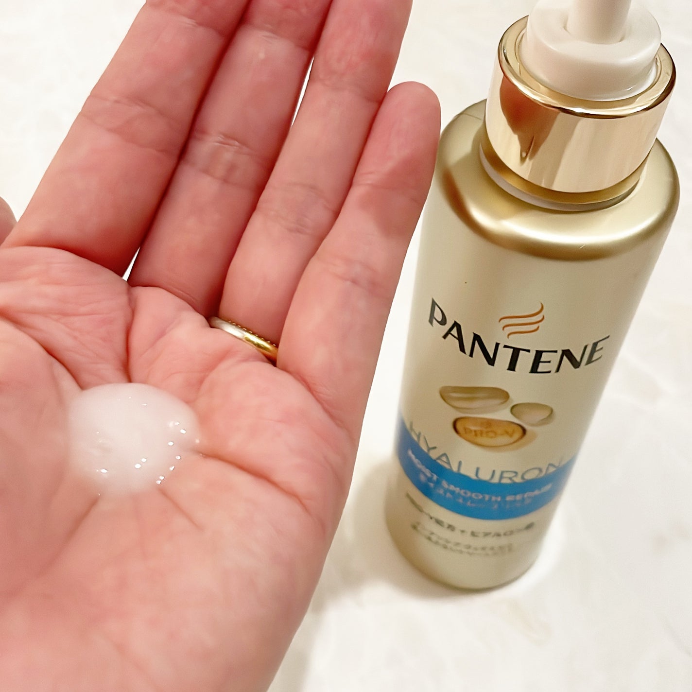 モイストスムースリペア シャンプー/コンディショナー/パンテーン/市販シャンプーを使ったクチコミ(10枚目)