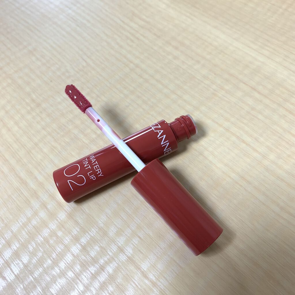 ウォータリーティントリップ/CEZANNE/リップティントを使ったクチコミ（3枚目）