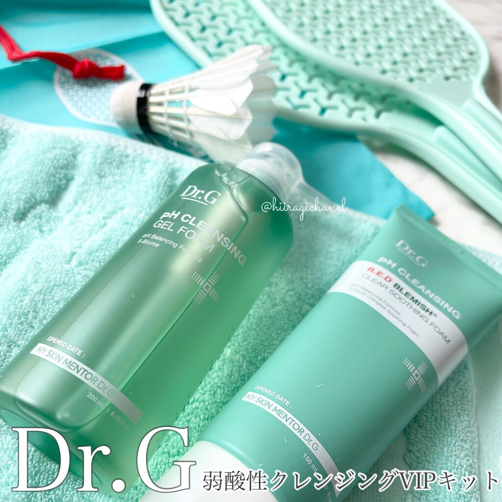 弱酸性レッドブレミッシュクリアスージングフォーム/Dr.G/洗顔フォームを使ったクチコミ（1枚目）