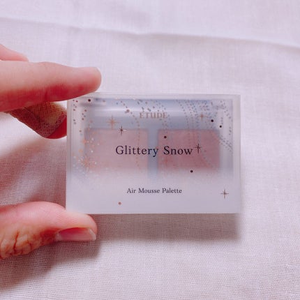 グリッタースノー エアームースアイズパレット/ETUDE/アイシャドウパレットを使ったクチコミ(1枚目)
