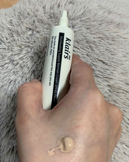 イルミネーティングサプルブレミッシュクリーム(40ml)/Klairs/化粧下地を使ったクチコミ(2枚目)