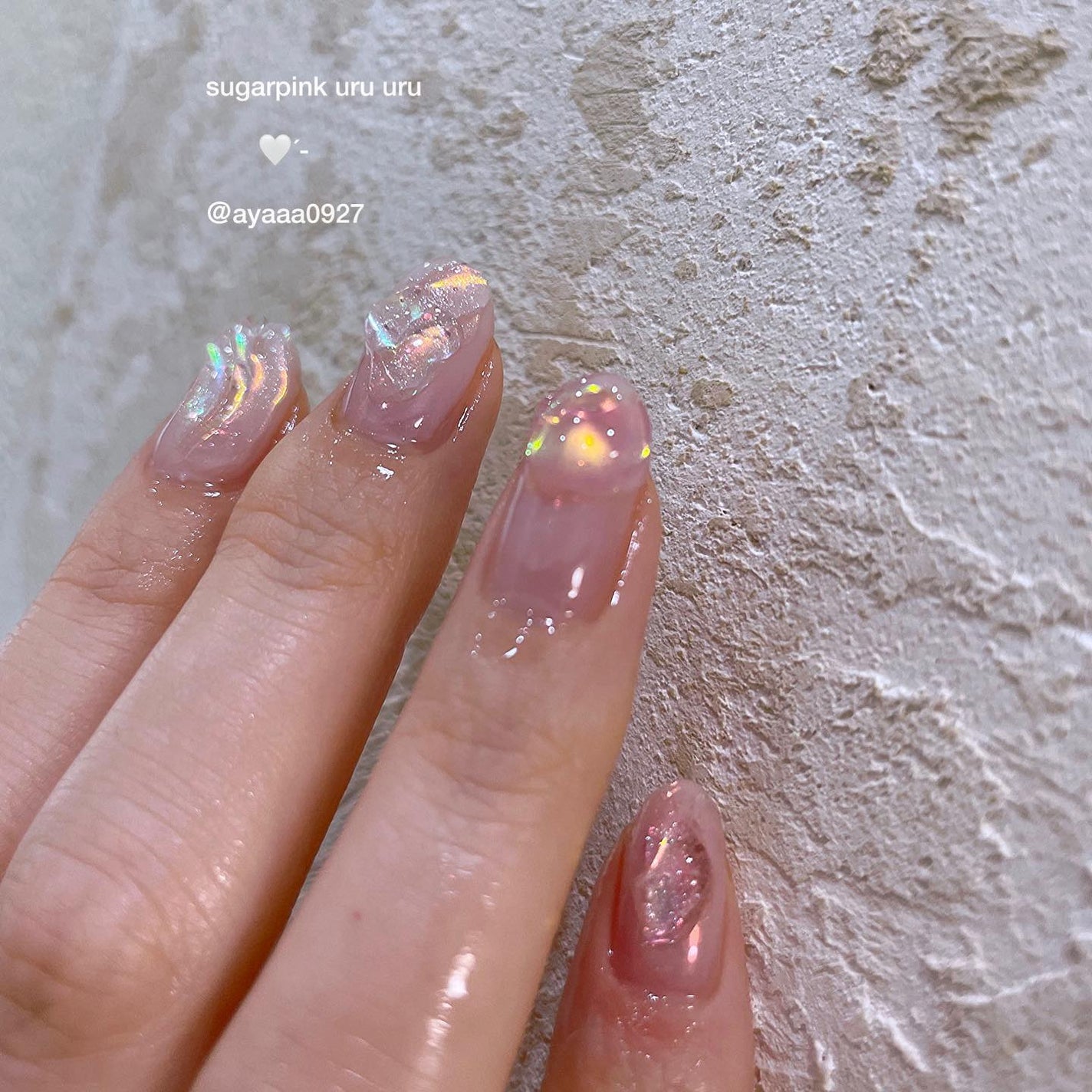 ayaaa0927 on LIPS 「𓂃𓂃𓂃𓂃𝘼𝙪𝙧𝙤𝙧𝙖𝙨𝙪𝙜𝙖𝙧𝙥𝙞𝙣𝙠🍑♡´-おまかせ、いつも..」(1枚目)