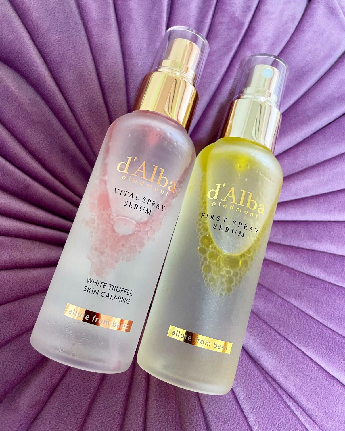 ダルバ ホワイトトリュフファーストスプレーセラム/ダルバ/ミスト状化粧水を使ったクチコミ(1枚目)