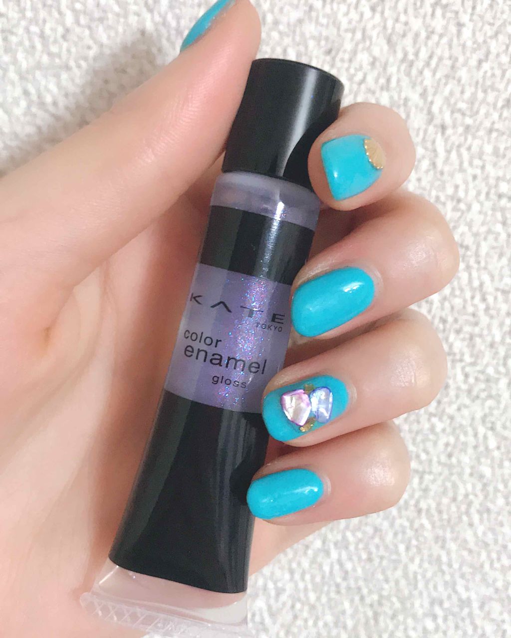 カラーエナメルグロス/KATE/リップグロスを使ったクチコミ（1枚目）