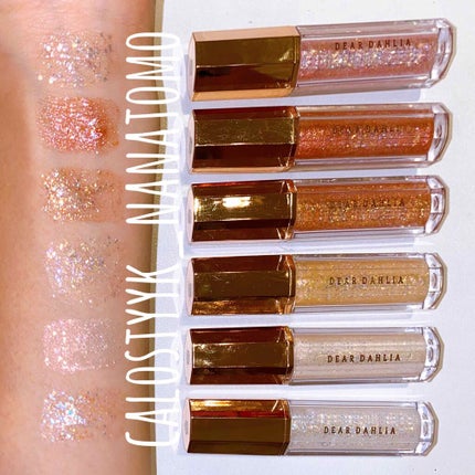 ヒプノティックシャインコレクション - パラダイスシャインアイシークイン/DEAR DAHLIA/リップグロスを使ったクチコミ(2枚目)