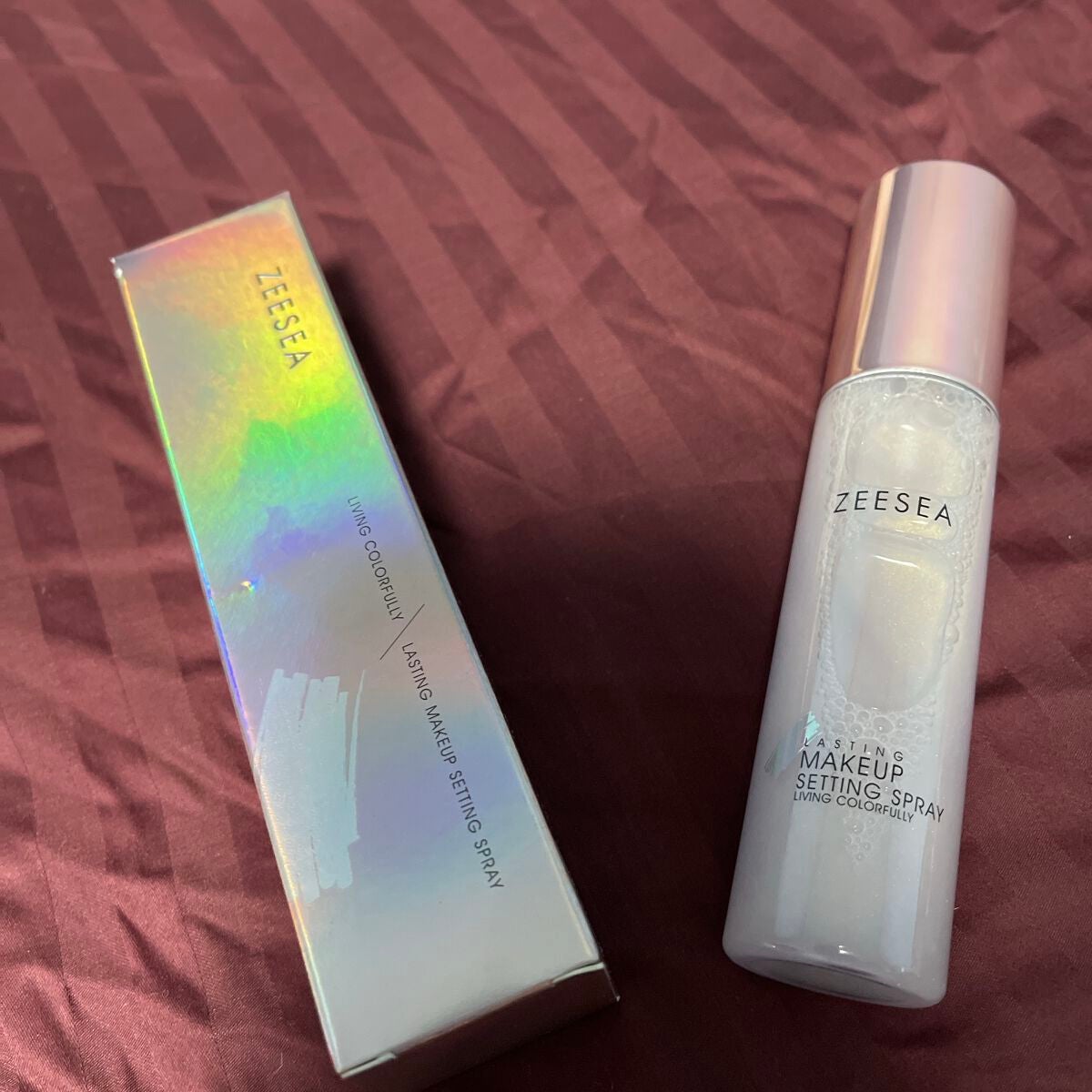 メタバースピンクシリーズ ローリンスターメイクキープスプレー/ZEESEA/ミスト状化粧水を使ったクチコミ(4枚目)