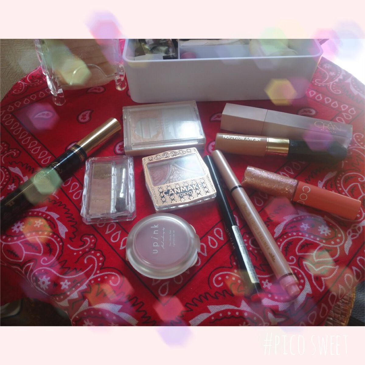 ジューシーピュアアイズ/キャンメイク/アイシャドウパレットを使ったクチコミ(2枚目)