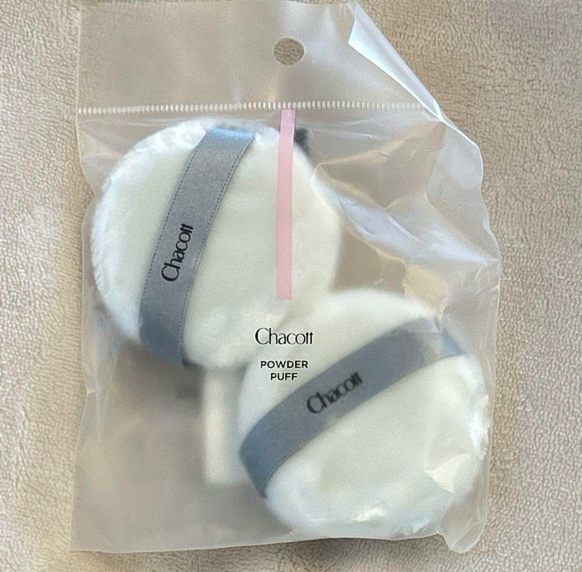 パウダーパフ(2ヶ入)/チャコット・コスメティクス/パフ・スポンジを使ったクチコミ(1枚目)