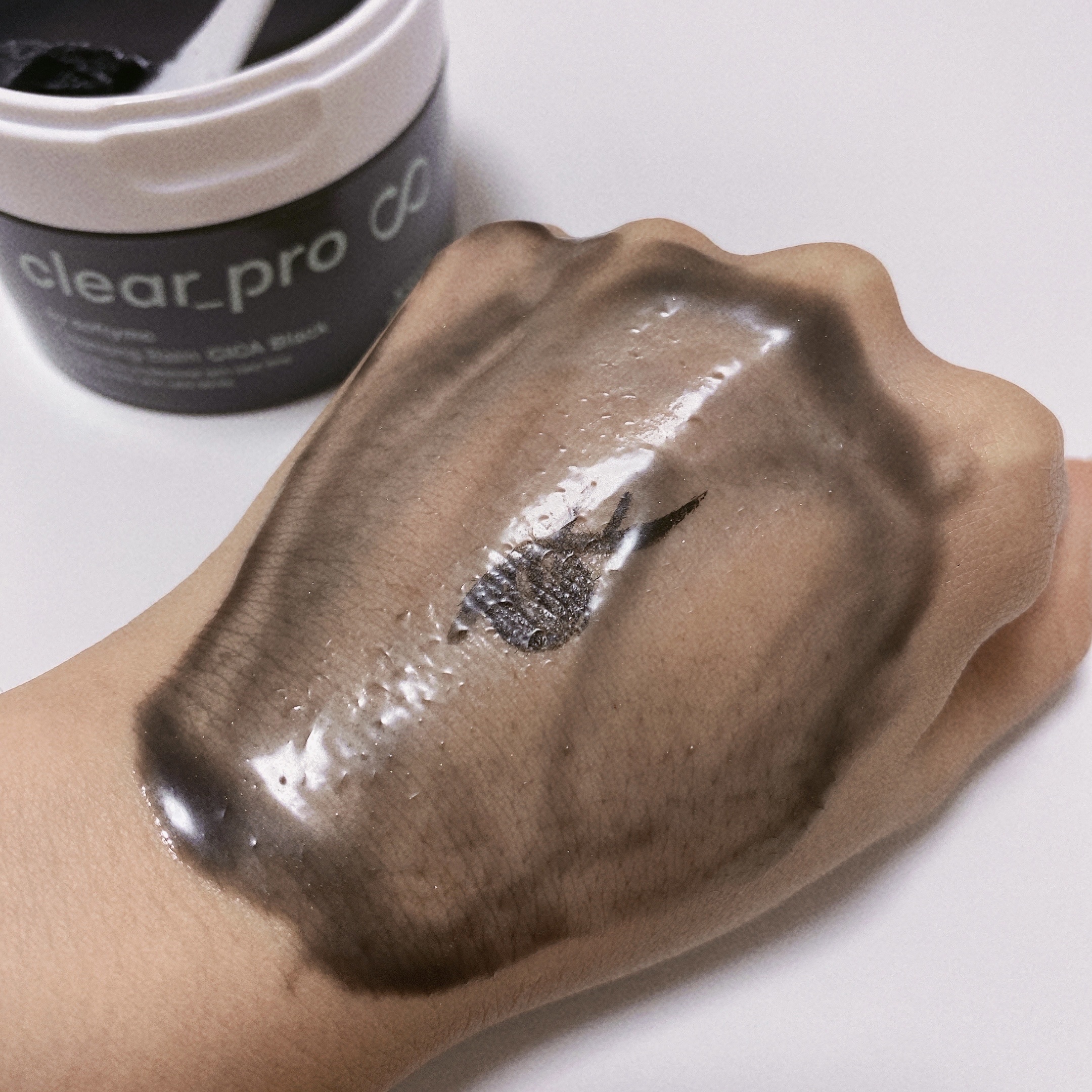 ソフティモ クリアプロ クレンジングバーム CICAブラック ホット/ソフティモ/クレンジングバームを使ったクチコミ（3枚目）