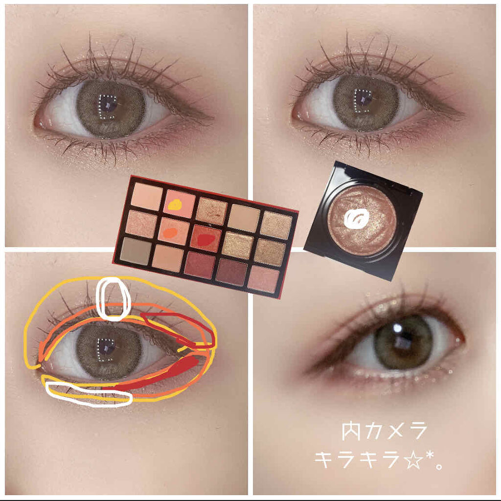プレイカラーアイパレット ベストラブ/ETUDE/アイシャドウパレットを使ったクチコミ（2枚目）
