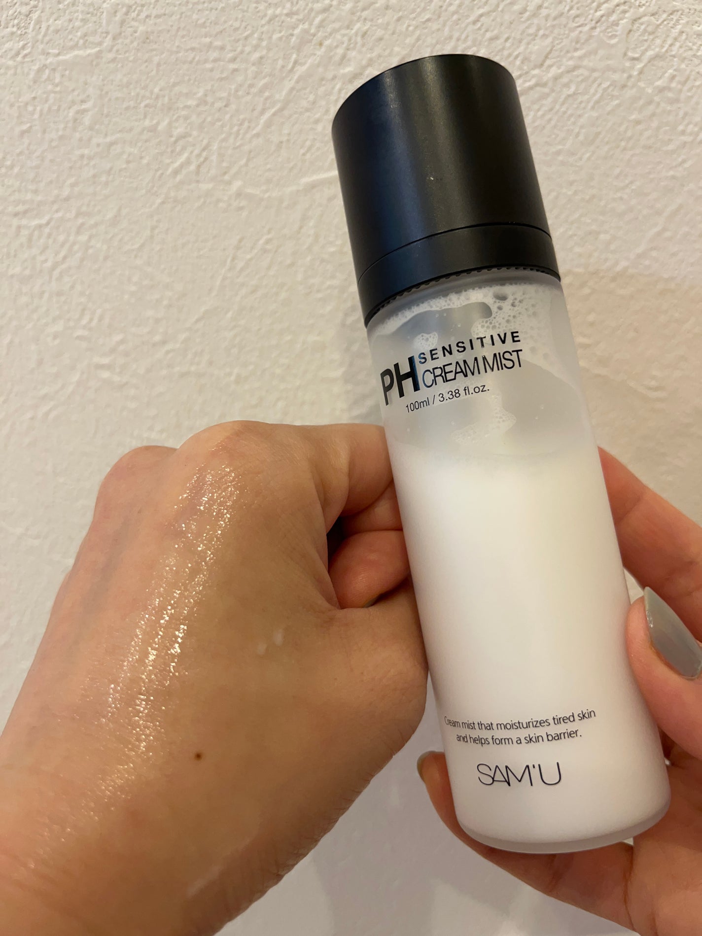 PHセンシティブクリームミスト/SAM'U/ミスト状化粧水を使ったクチコミ(2枚目)
