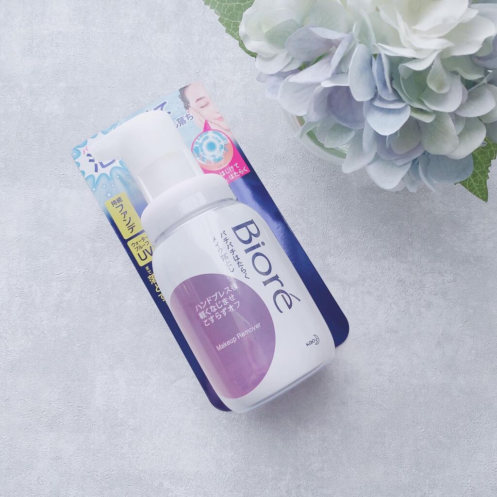 パチパチはたらくメイク落とし/ビオレ/クレンジングウォーターを使ったクチコミ(8枚目)