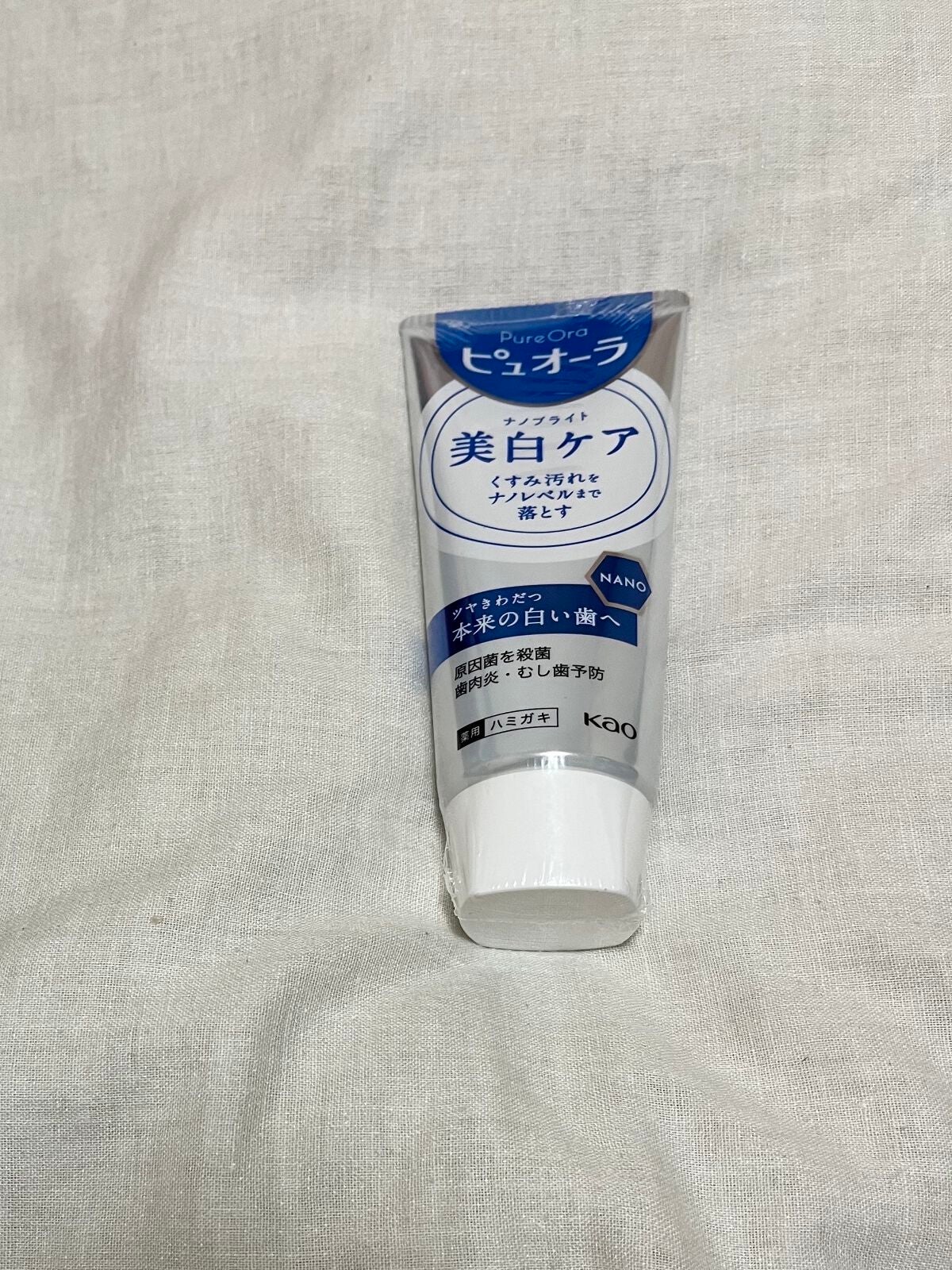 ナノブライト 薬用ハミガキ/ピュオーラ/歯磨き粉を使ったクチコミ(1枚目)