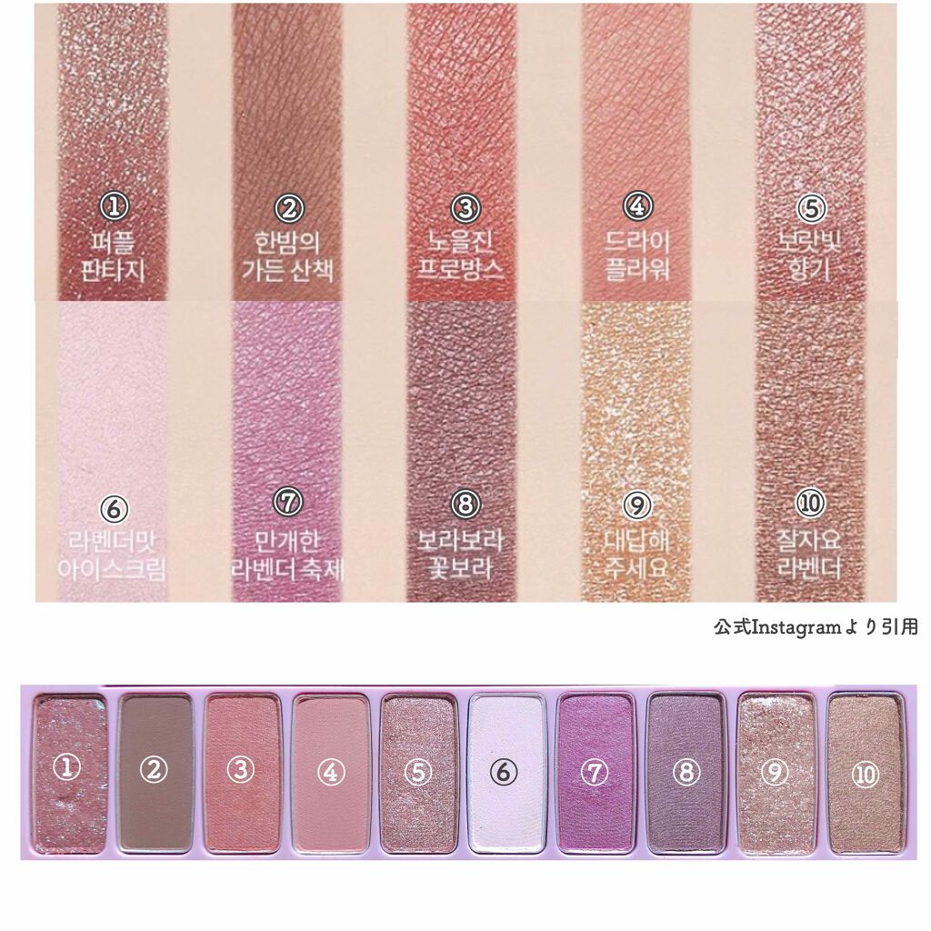 プレイカラー アイシャドウ/ETUDE/アイシャドウパレットを使ったクチコミ（2枚目）