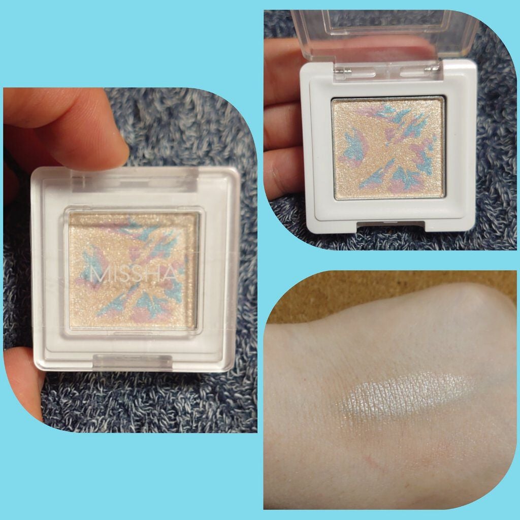 グリッタープリズム シャドウ/MISSHA/グリッターを使ったクチコミ(1枚目)