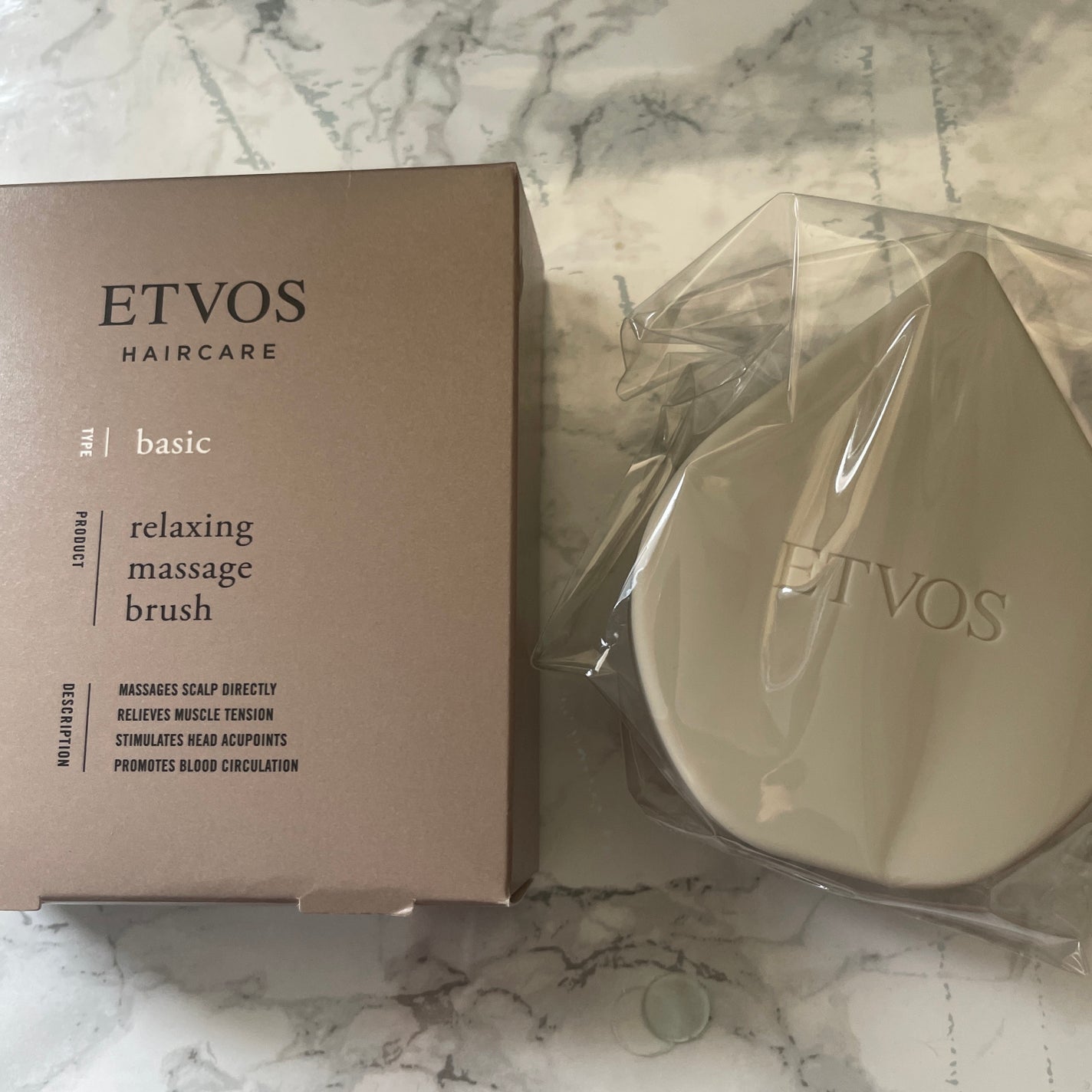 リラクシングマッサージブラシ/エトヴォス/スカルプブラシを使ったクチコミ(1枚目)