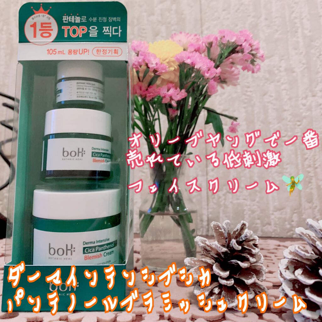 ダーマインテンシブシカパンテノールブラミッシュクリーム/BIOHEAL BOH/フェイスクリームを使ったクチコミ（1枚目）