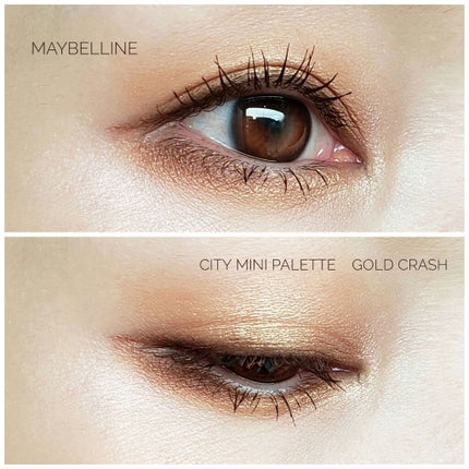 ジジ・ハディッド限定コレクション ミニ パレット/MAYBELLINE NEW YORK/アイシャドウパレットを使ったクチコミ(8枚目)