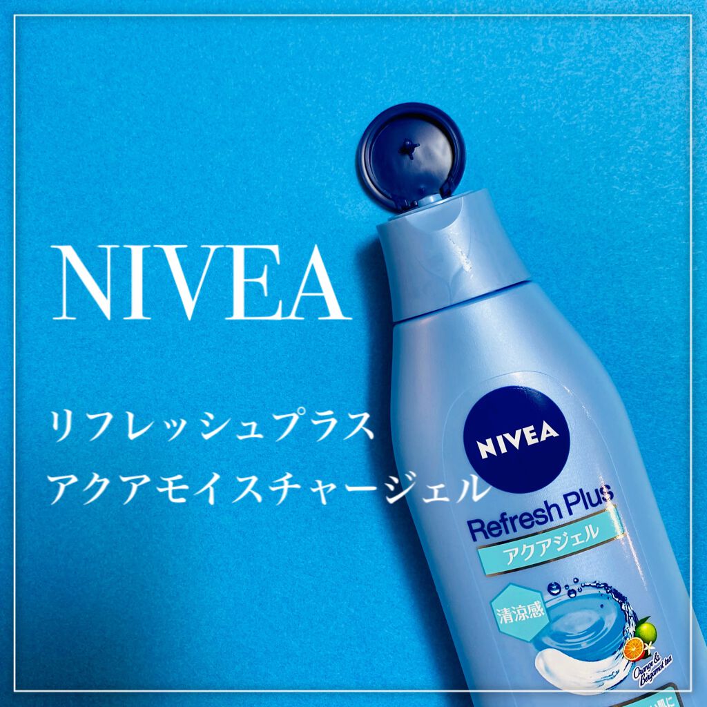 ニベア リフレッシュプラス アクアモイスチャー ボディジェル/ニベア/ボディローションを使ったクチコミ(2枚目)