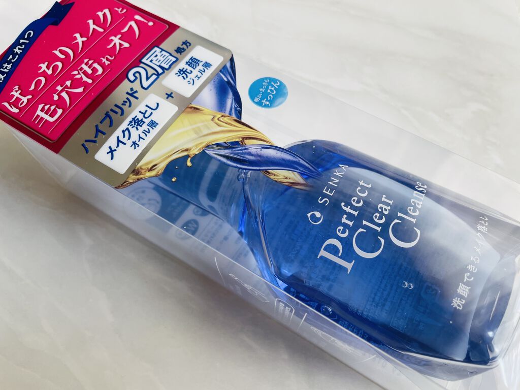 洗顔専科　パーフェクトクリアクレンズ/SENKA（専科）/クレンジングジェルを使ったクチコミ（2枚目）