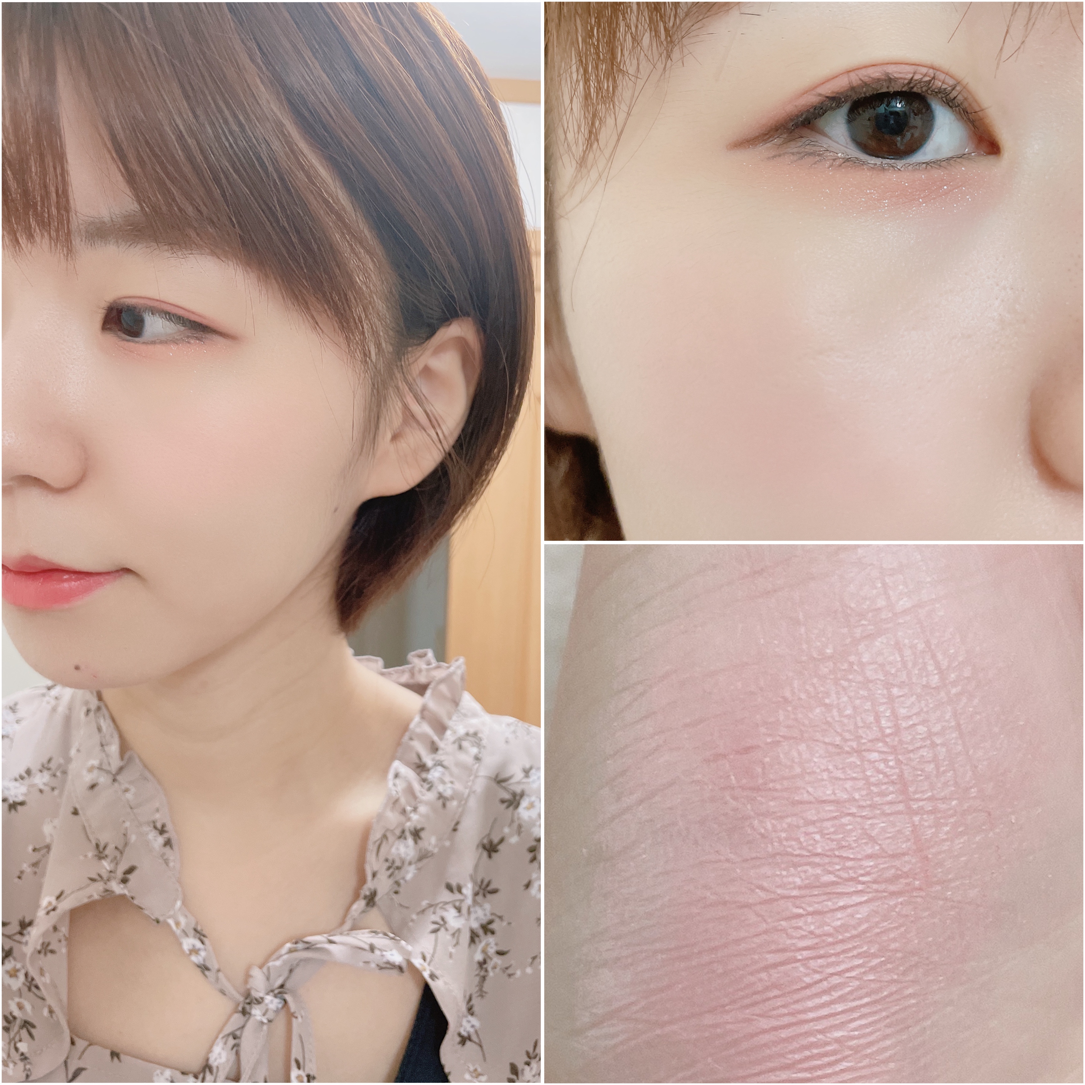 ぽわんチーク/muice/パウダーチークを使ったクチコミ（3枚目）