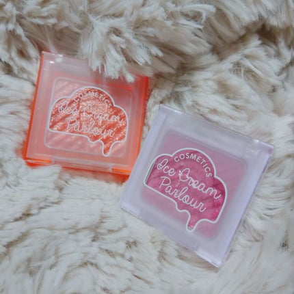 アイシャドウ/アイスクリームパーラー コスメティクス/単色アイシャドウを使ったクチコミ(2枚目)