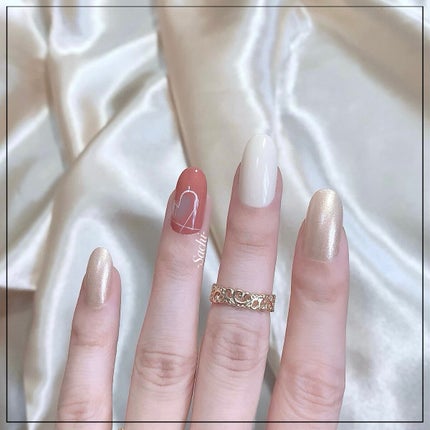 ネイル エナメル/ちふれ/マニキュアを使ったクチコミ(3枚目)