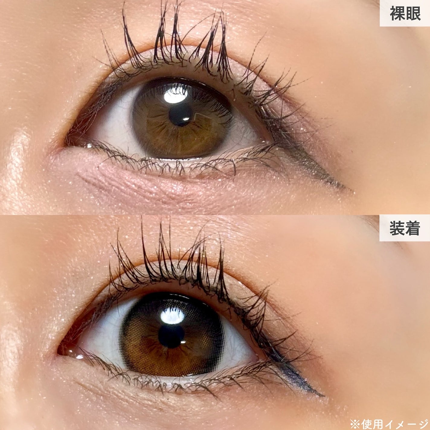 Glowy 1day/OLENS/ワンデー(1DAY)カラコンを使ったクチコミ(3枚目)