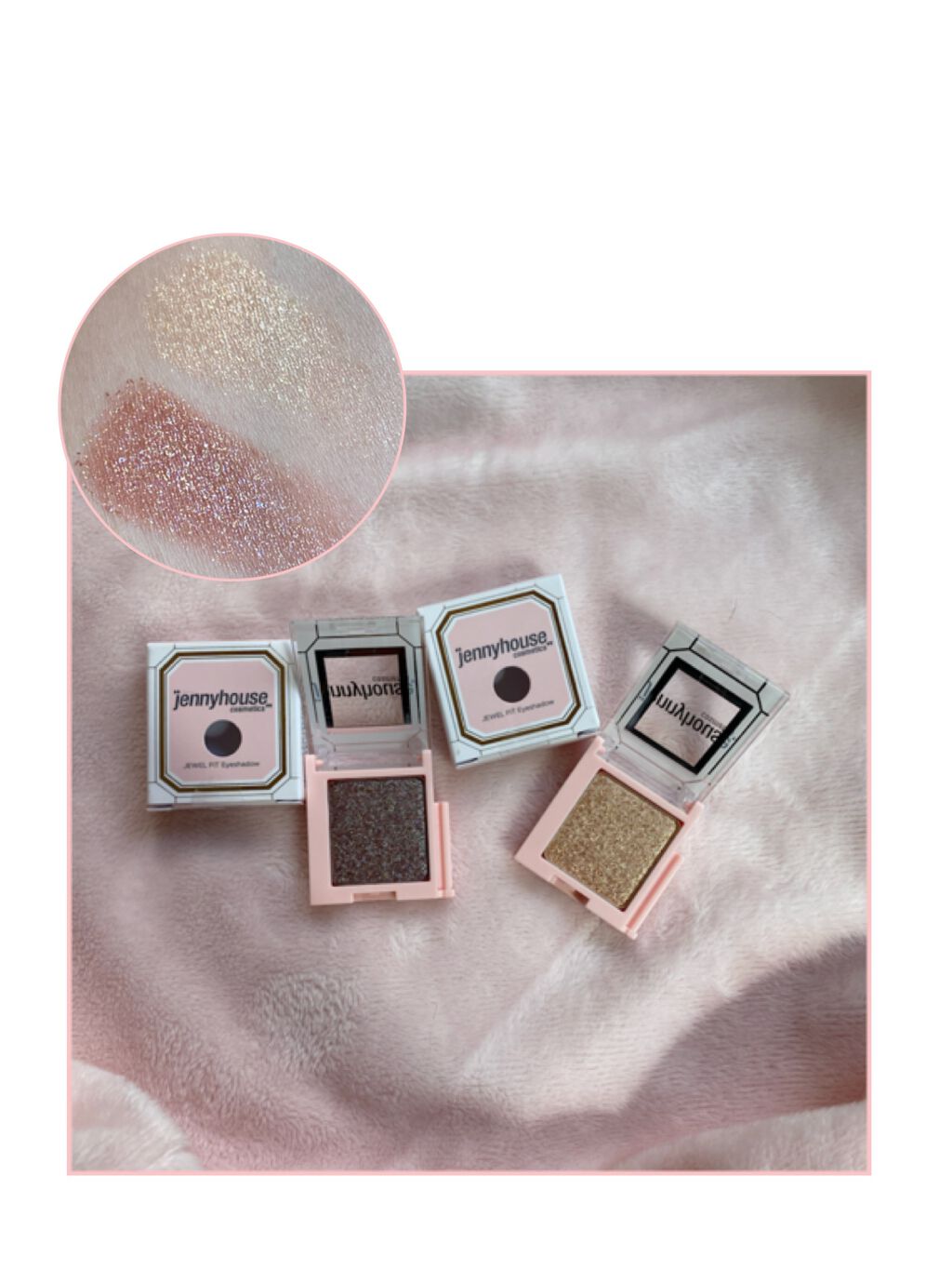 ジュエルフィットアイシャドウ/jenny house/単色アイシャドウを使ったクチコミ（1枚目）
