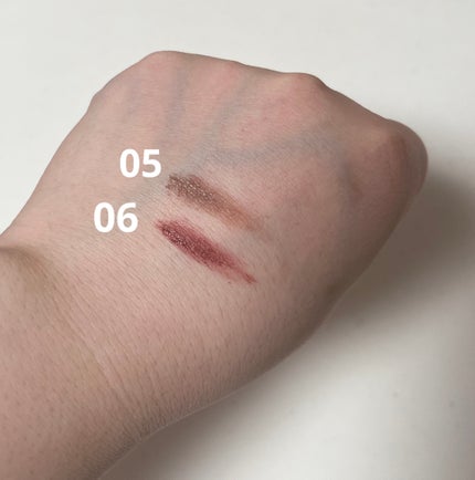 ハンオールブロウカラ/rom&nd/眉マスカラを使ったクチコミ(5枚目)