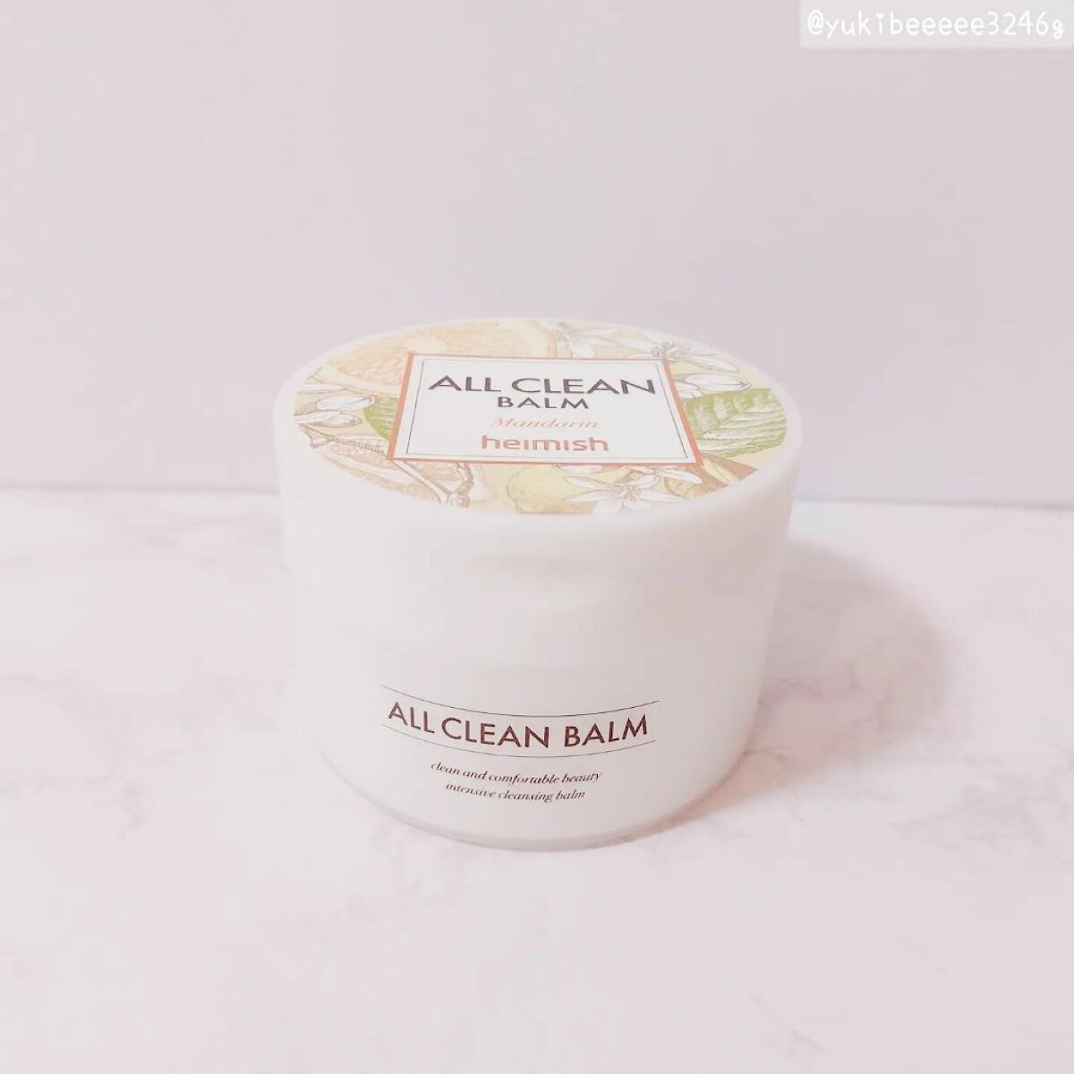 オールクリーンバーム/heimish/クレンジングバームを使ったクチコミ（2枚目）