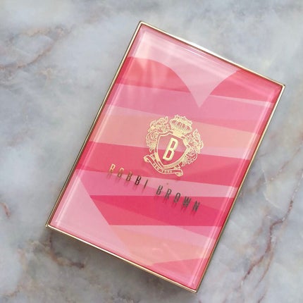 ハイライティング パウダー デュオ(LOVES RADIANCE COLLECTION) L01 ピーチグロウ/BOBBI BROWN/パウダーハイライトを使ったクチコミ(1枚目)