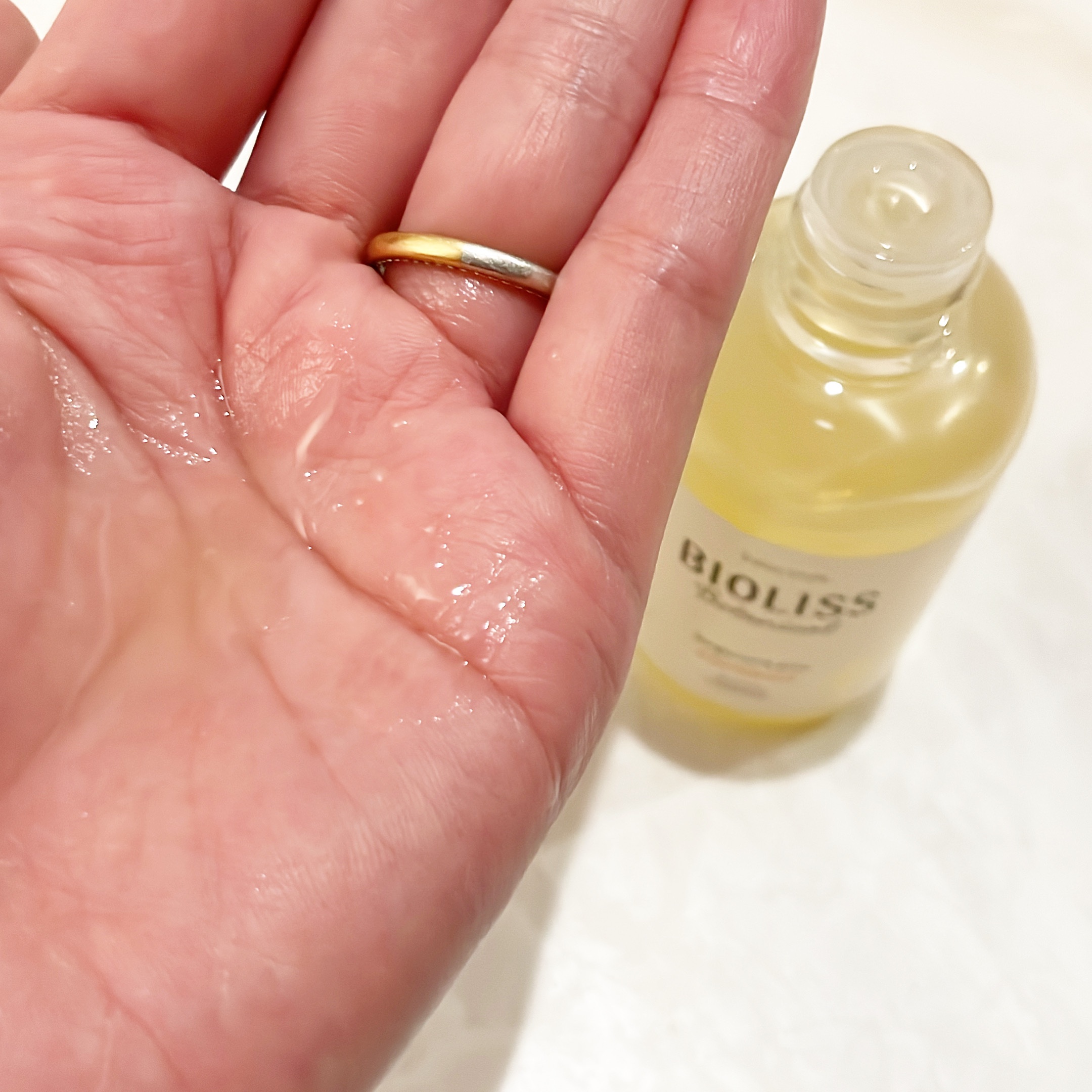 ボタニカル ポリッシュオイル/SSビオリス/ヘアオイルを使ったクチコミ（3枚目）