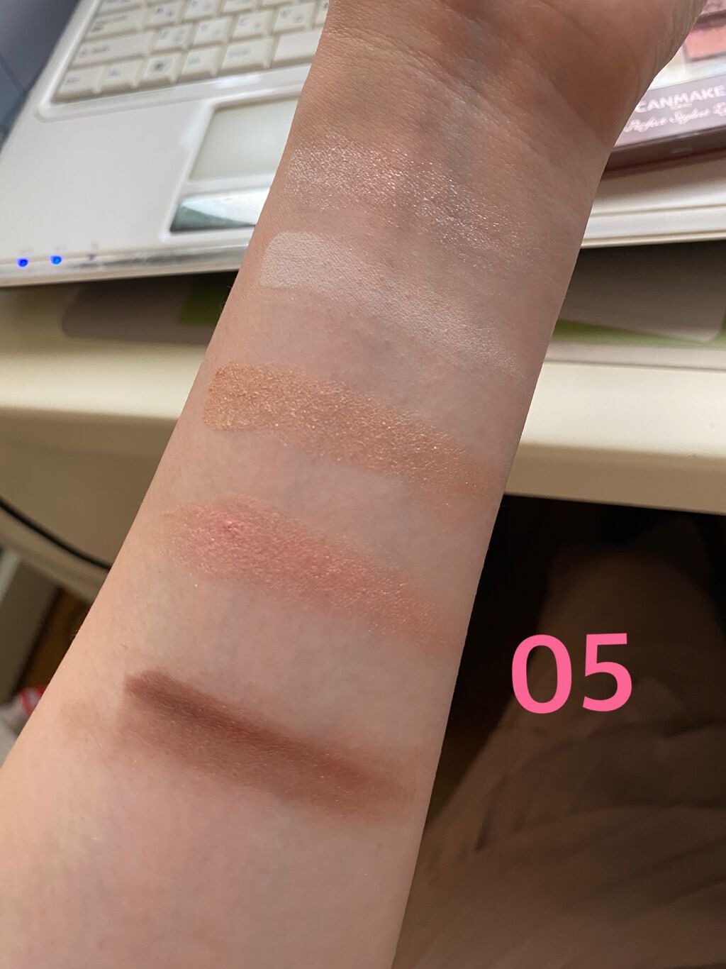 【旧品】パーフェクトスタイリストアイズ/キャンメイク/アイシャドウパレットを使ったクチコミ(2枚目)