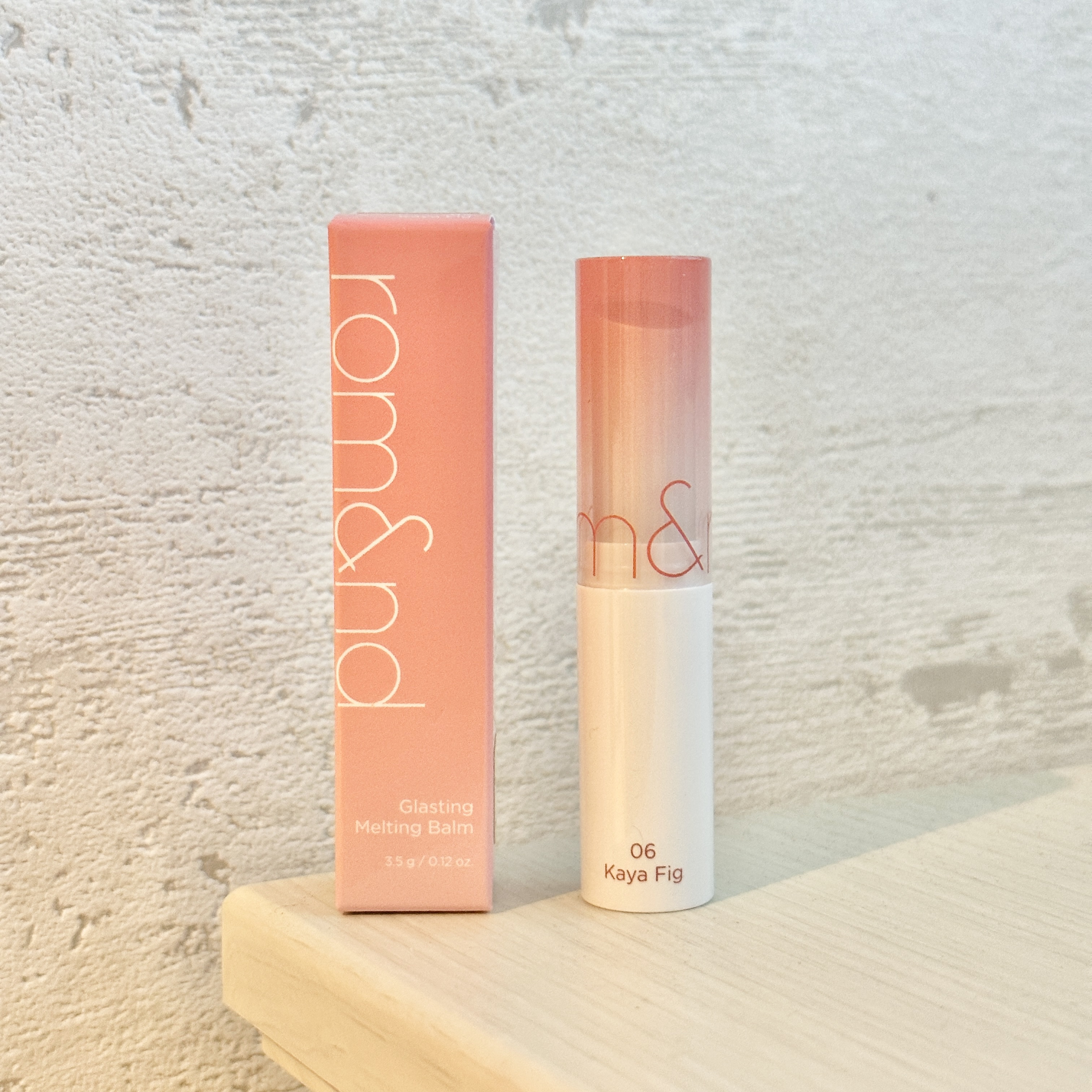 グラスティングメルティングバーム/rom&nd/リップバームを使ったクチコミ（1枚目）