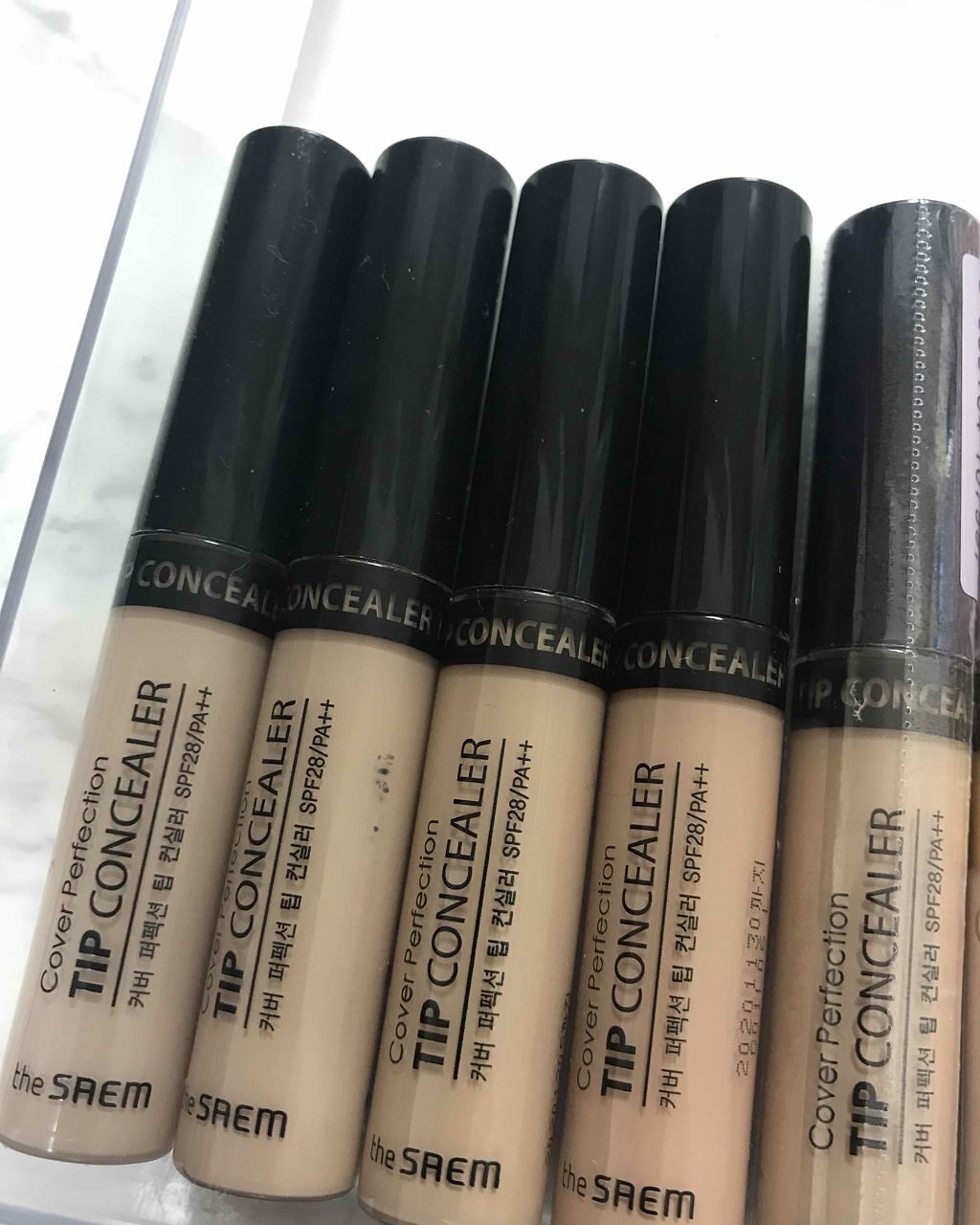 カバーパーフェクション チップコンシーラー/the SAEM/リキッドコンシーラーを使ったクチコミ（1枚目）